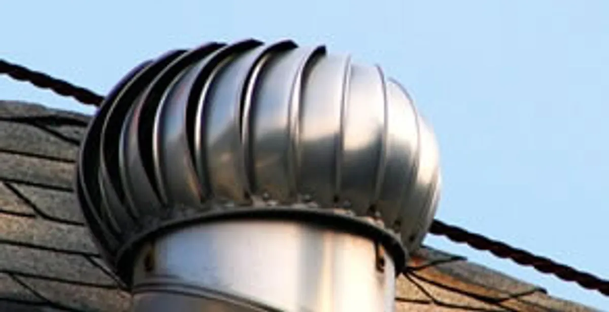 attic fan installation services with professionally installed roof ventilation unit in Houston, TX