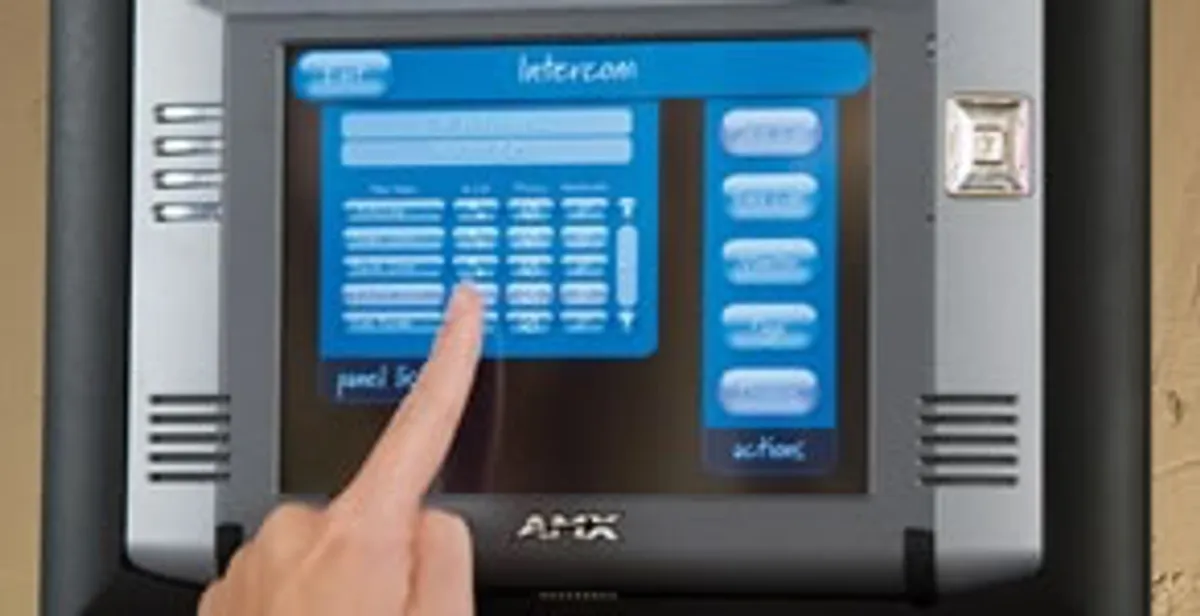 intercom system for home installation services with indoor communication panel in Houston, TX
